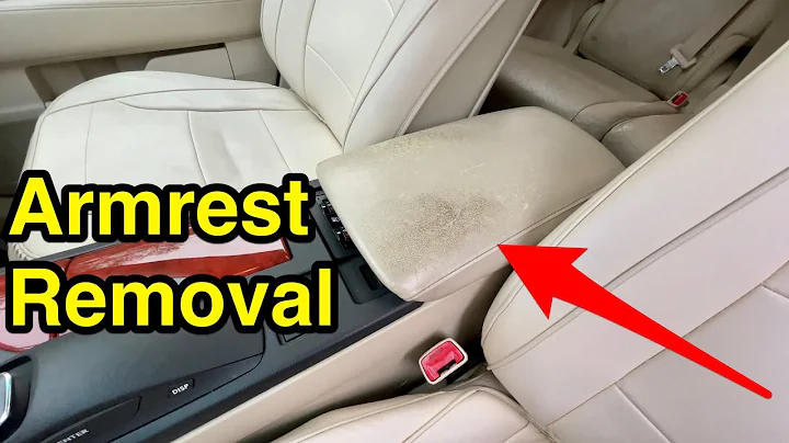 How to remove center console armrest lid on Toyota & Lexus cars. - DayDayNews