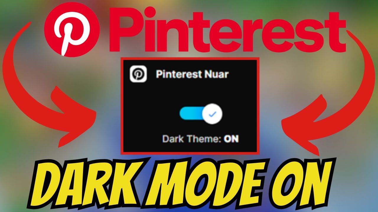 How To Enable Dark Mode on Pinterest for Desktop![] - YouTube