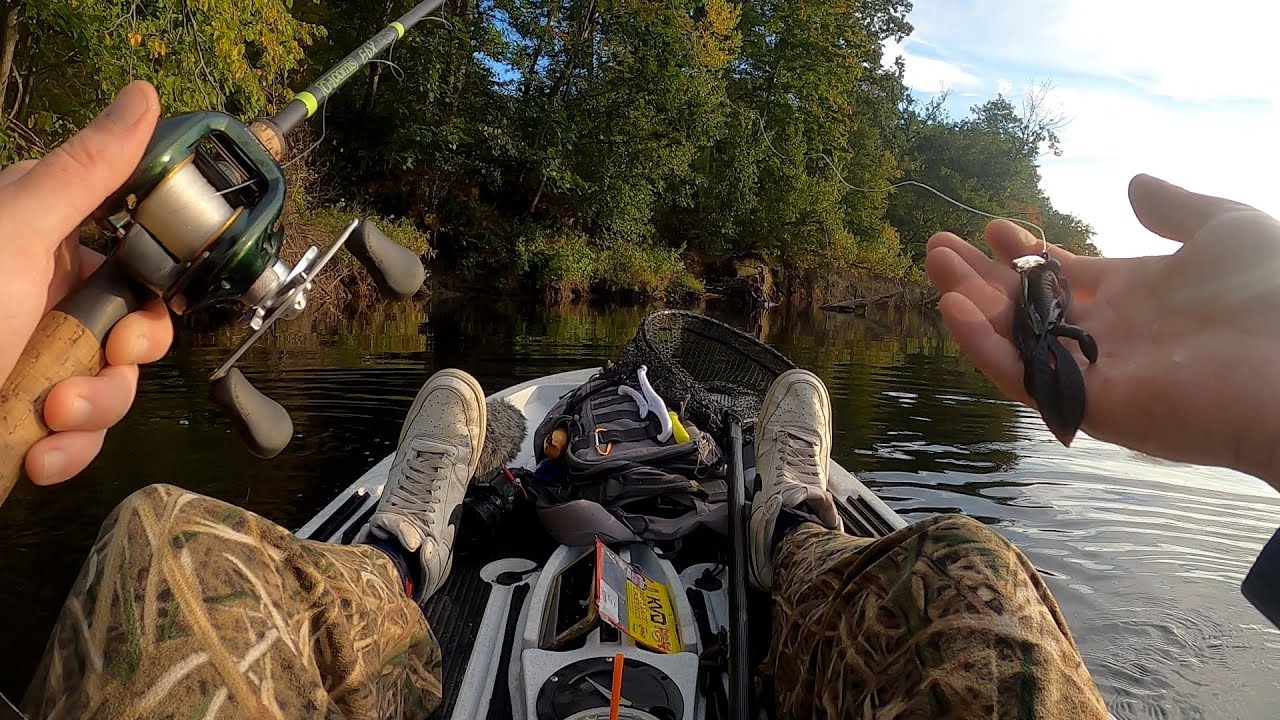 Tungsten Jig Bass Fishing the Merrimack River