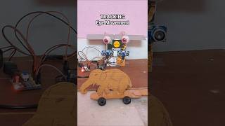Animatronic Eyes That ACTUALLY Follow You! 👀 #shorts #robotics #animatronics #animatroniceyes