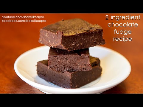 easy-2-ingredient-chocolate-fudge-recipe