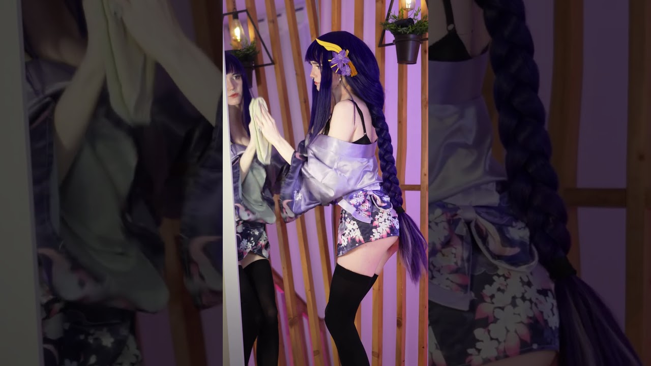 Hm.. what?! #cosplay #genshinimpact #genshin #raidenshogun #yaemiko #raiden