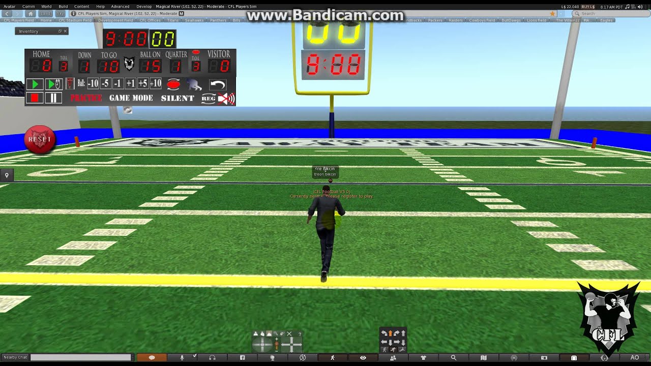 SL CFL Training (Movement and Changing Direction) - YouTube