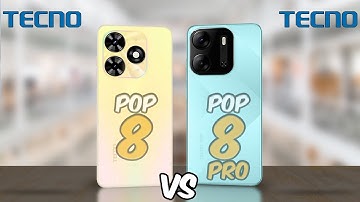 NEW || Tecno Pop 8 vs Tecno Pop 7 Pro