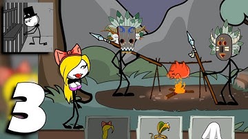 Prison Escape: Stickman Adventure - Gameplay Part 3 Levels 18-22 (Android, iOS) All Levels