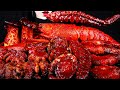 ASMR SPICY SEAFOOD, 해물찜 먹방, OYSTER, 굴 먹방, SPICY ENOKI MUSHROOM, LOBSTER, 매운 버섯, 문어, OCTOPUS MUKBANG