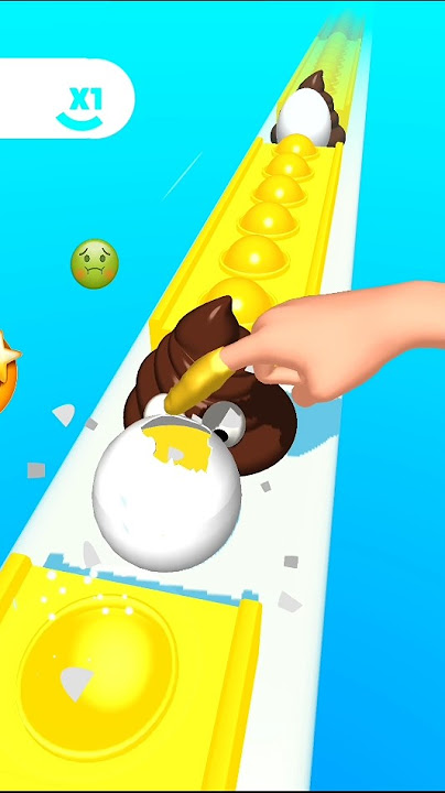 Amezing POOP vs EGG 🥚 The Funniest 3D !Pop Runner #games #gaming #shorts