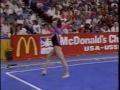 Oksana Chusovitina 1990 USA vs. USSR Floor