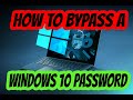 How to bypass a Windows 10 account password quickly & easily