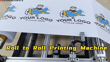 Roll to Roll printing machine, single pass digital printer