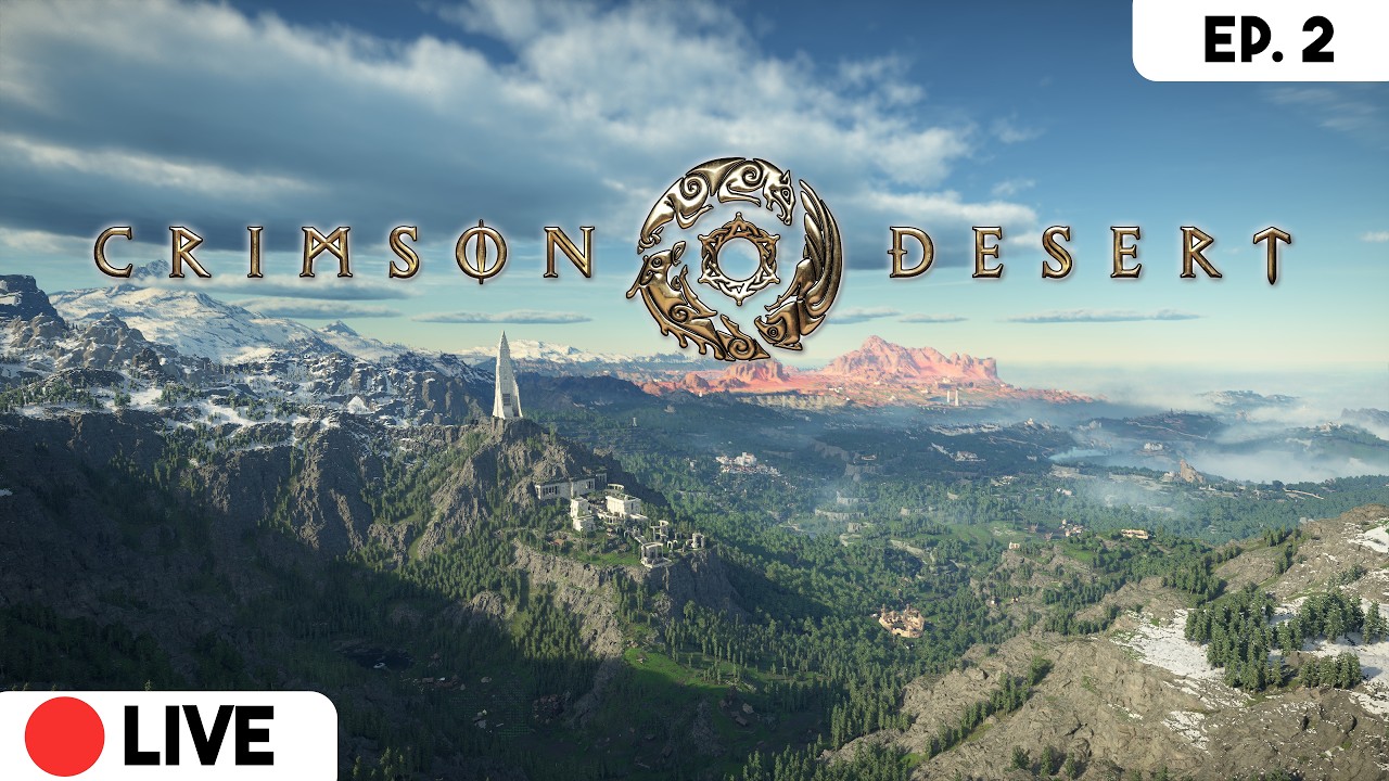 🔴Crimson Desert  - Part 2 - First Look at Release Gameplay