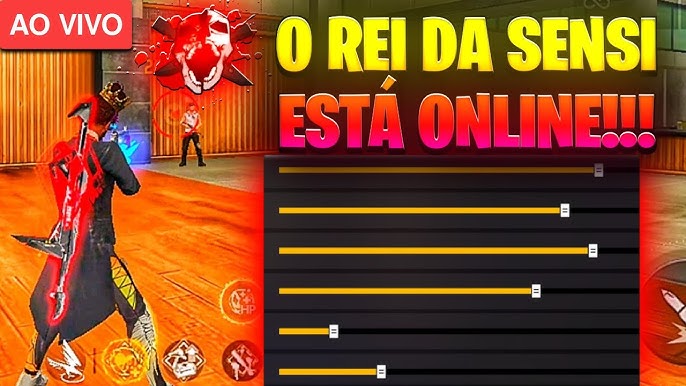 lembrando não dá ban, mas se abir pela opção abrir free fire no Sensi