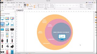 How to Create an Onion Diagram| EdrawMax screenshot 4