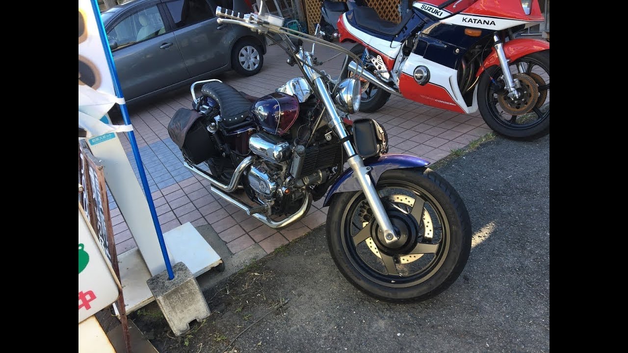 T＆Fスラッシュカットサウンドを聞いてね HONDA・V-TWIN MAGNA ホンダ
