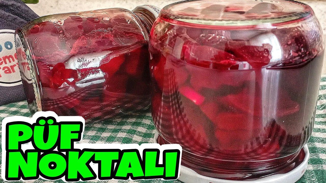 ✅PÜF NOKTALARIYLA: PANCAR TURŞUSU TARİFİ