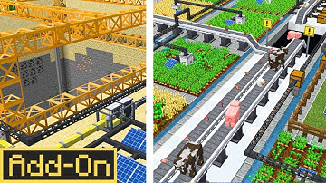 NEW Machines added to Minecraft! ⚙️Advanced Machines Addon Showcase