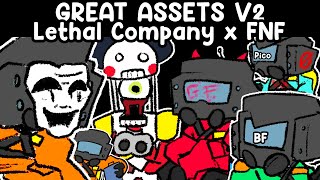 Friday Night Funkin': GREAT ASSETS V2 (LETHAL COMPANY x FNF)