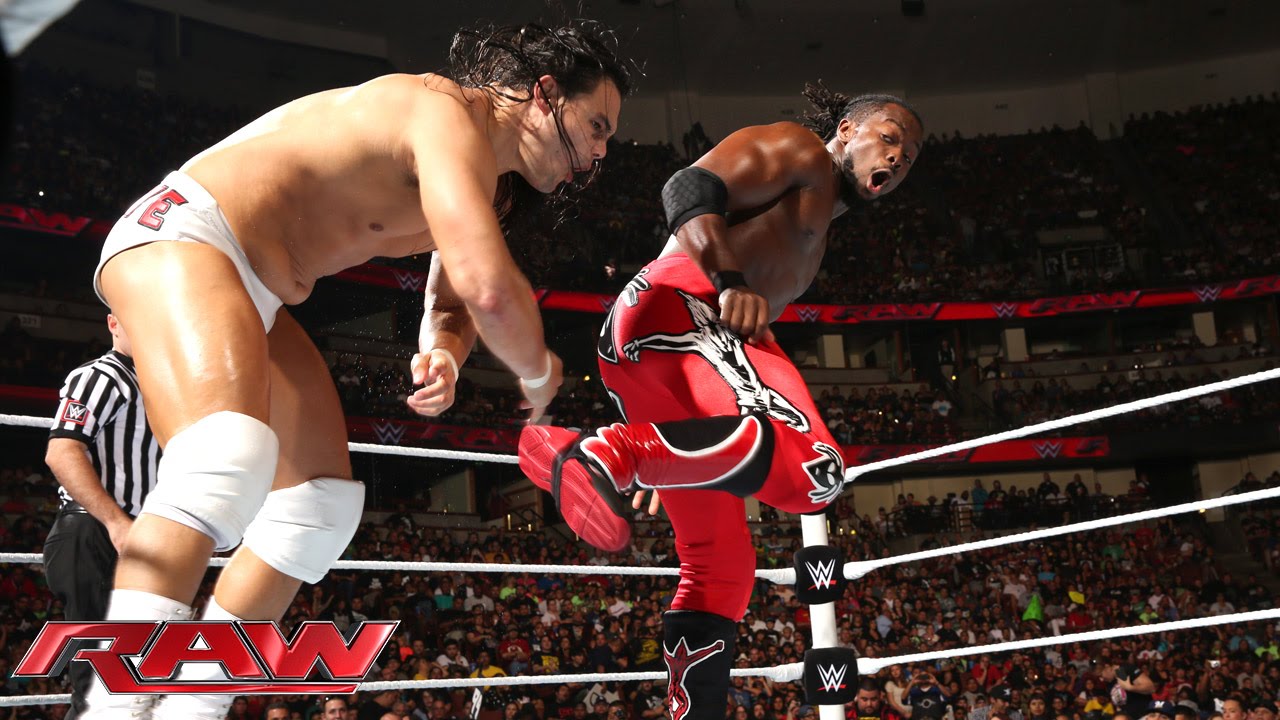 Kofi Kingston vs. Bo Dallas: Raw, Aug. 25, 2014