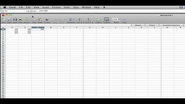 Show Formula Bar in Excel for MAC