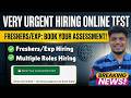 😱Very Urgent Hiring | Online Test Ongoing | Limited Slots | Off-Campus Drive 2026, 2025-2021 BATCH
