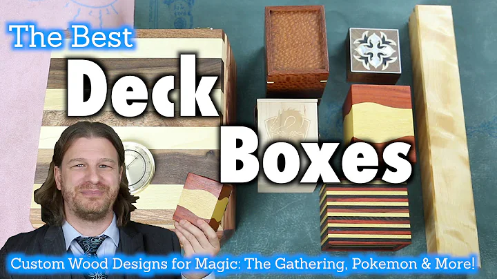 MTG - Deck Boxes 16 - A Review of Custom Wooden De...