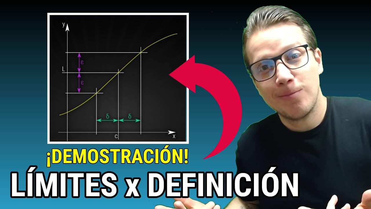LÍMITES POR DEFINICIÓN: DEMOSTRACIÓN Épsilon-Delta 🔥 LA MEJOR EXPLICACIÓN🔥👊😎  
