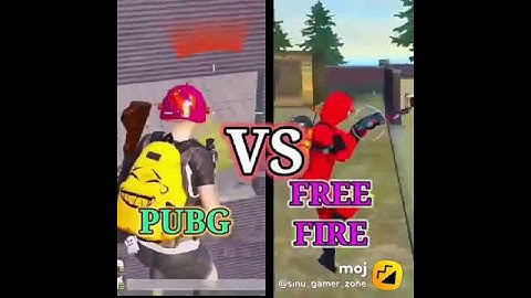 Best pubg vs free  fire tik top video ||  #garenafreefire#bgmi#pubg# freefire