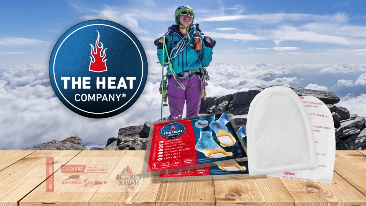 THE HEAT COMPANY Toewarmers - Feel the Heat! 