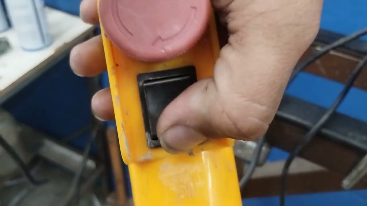 Troca do Cabo de aço original de 4mm para 5mm da talha elétrica guincho elétrico Menegotti 300/600kg