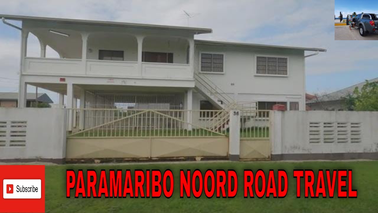 Paramaribo Noord Suriname Road Travel (official Video)