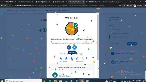 Automate Your Business Process | Customize an Org to Support a New Business Unit