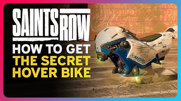 Saints Row - How To Get THE SECRET HOVER BIKE!