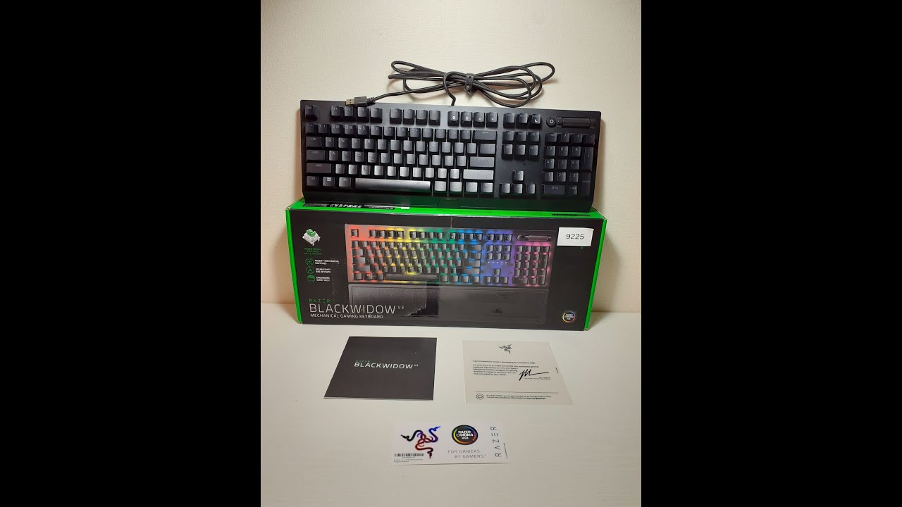 Razer BlackWidow V3 Green Switch RZ03-03540100-R3M1 [英語配列