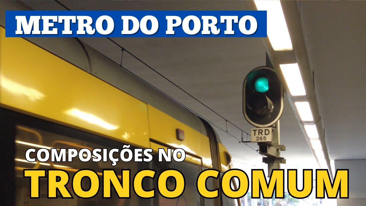 ⁴ᴷ⁶⁰ Metro do Porto | Tronco Comum e Matosinhos + Sinalização