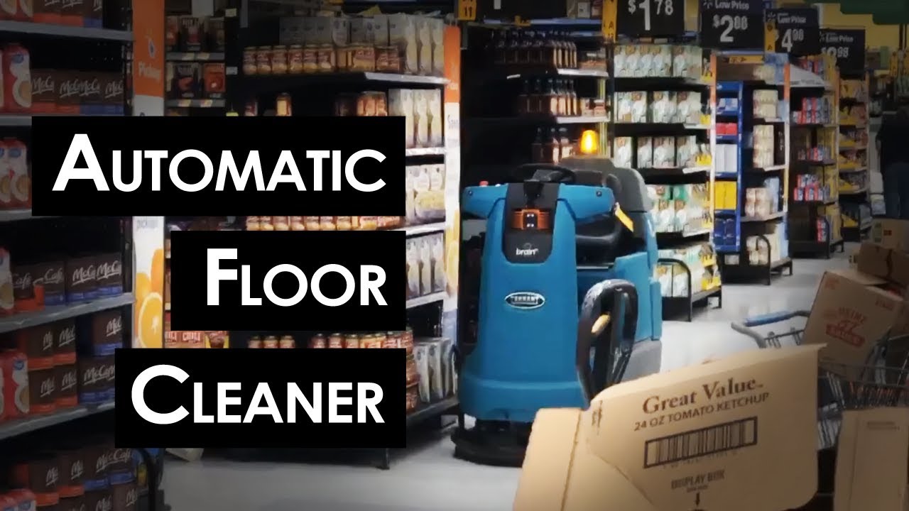 Automatic Floor Cleaner Walmart (NO Workers Automation) YouTube