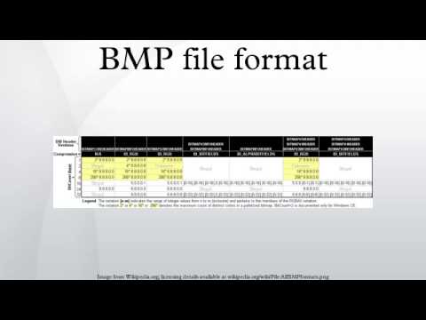 BMP file format