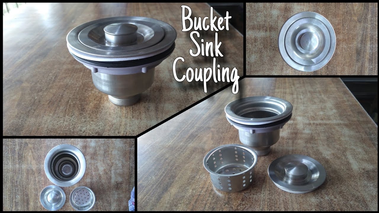 SS Bucket Sink Coupling Price , Review and How to install / Fitting . Tutorial in Hindi
