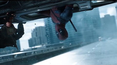 Highway scene from Deadpool