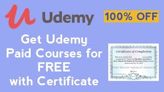 Udemy Free Online Courses with Certificate | Udemy Coupon Code 2021 | 23 July