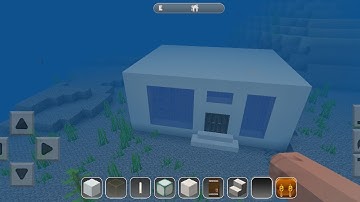 Realm craft game// i made a underwater house// Realm craft game videos 