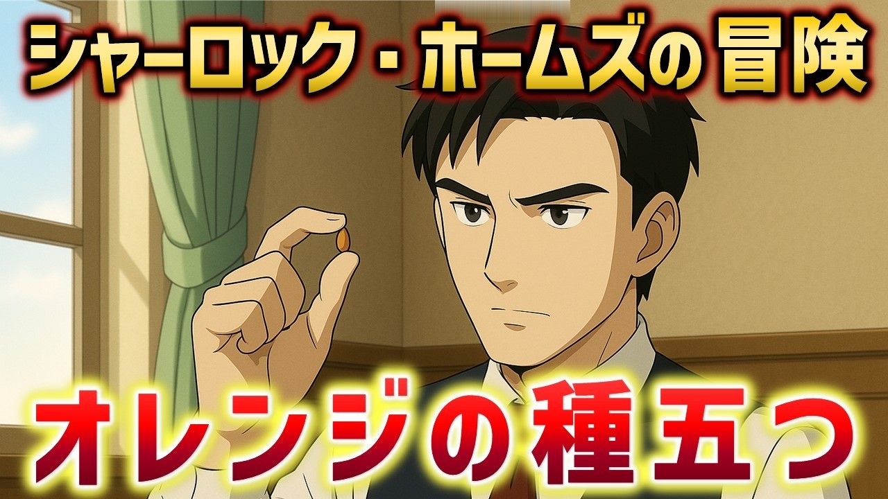 オレンジの種五つ｜シャーロックホームズの冒険（推理・ミステリー小説）
