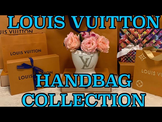 My entire Louis Vuitton handbag collection