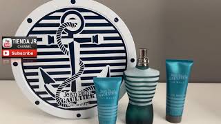 Estuche Set Para Hombres Perfume Le Male Jean Paul Gaultier 3 Piezas