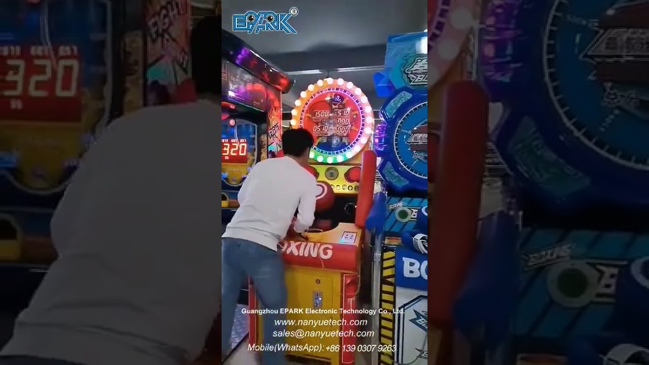 EPARK Arcade Boxing Sports Game Machine Lottery Ticket Boxing King Game Machine