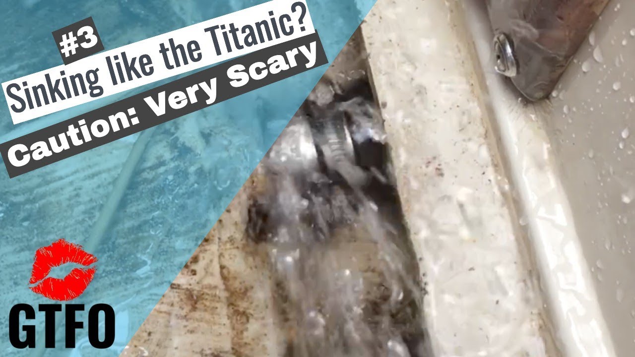 GTFO plan #3: Scariest moment - our boat taking on water
