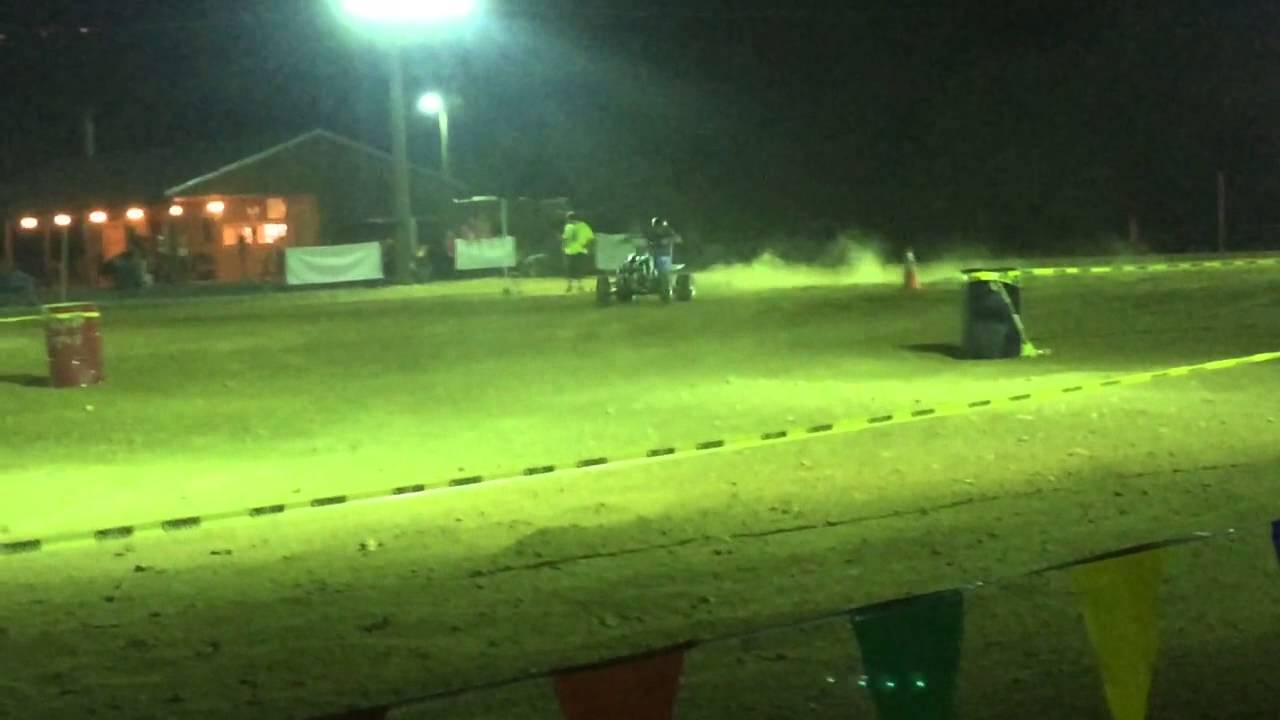 Dj on Cole's bada£€ yfz at the nitro rodeo