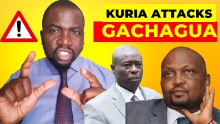 🔥 Tensions Soar as Moses Kuria Clashes with Gachagua in Explosive 'Kenya Kwanza' Showdown!💥Watch Now