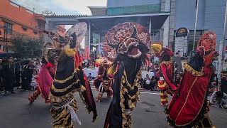 Rampak Barongan Jaranan Wahyu Krida Budaya Live CFD Jalan Dhoho Kediri