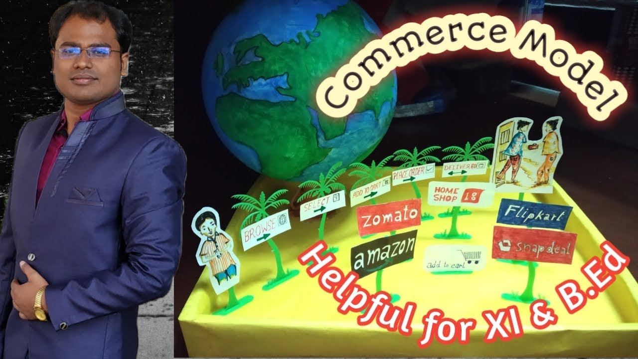 Commerce Model On E Commerce For Xi And B Ed Youtube