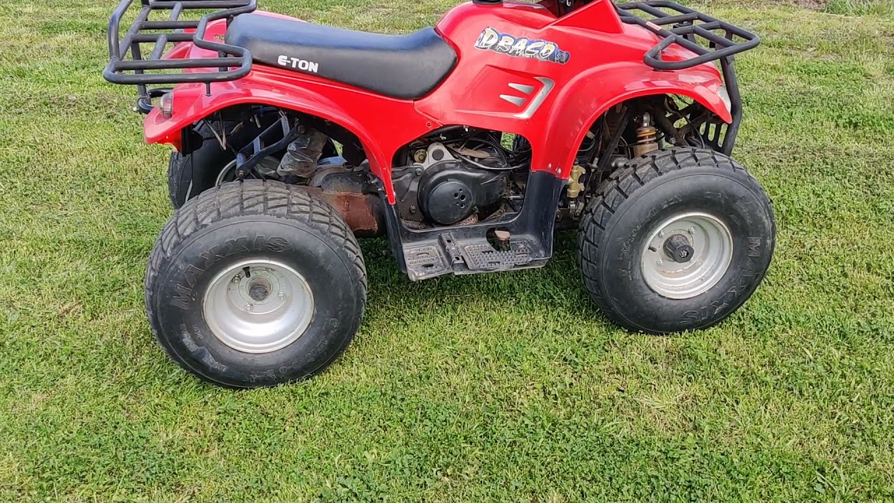 E-Ton Draco 50cc - YouTube